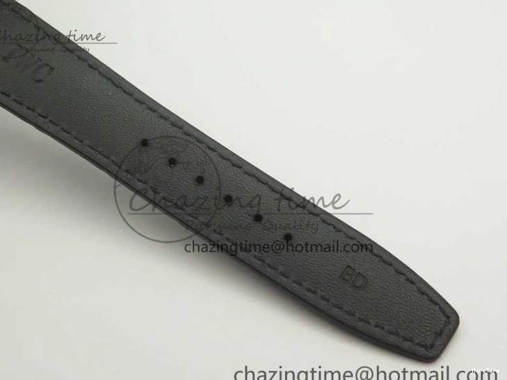 MIROTIME 0316 Portuguese Real PR Real Annual Calendar IW503502 ZF 1:1 Best Edition Blue Dial on Black Leather Strap A Breathable 7152